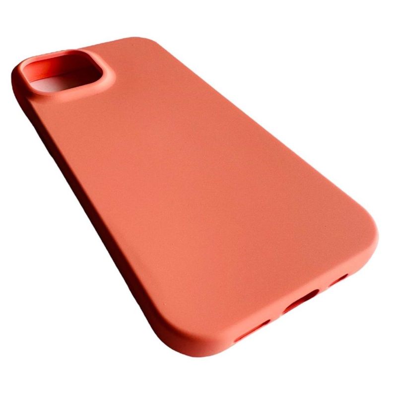 Carcasa Funda Para iPhone 15 Pro Max Silicona Color Rosa Palo-2