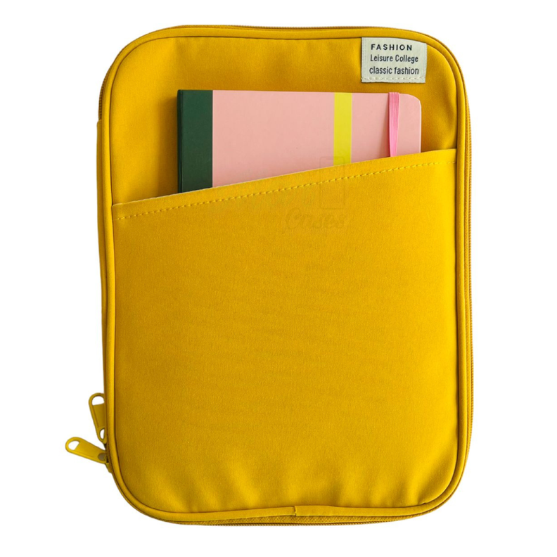 Funda Bolso Multifuncional Para Tablet iPad 11 Pulgadas Amarillo-0