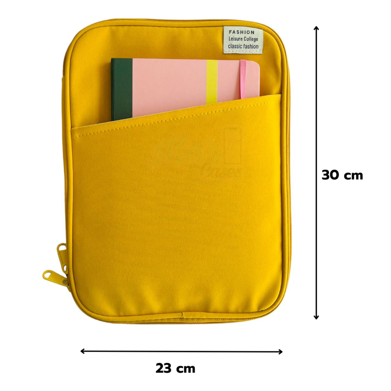 Funda Bolso Multifuncional Para Tablet iPad 11 Pulgadas Amarillo-1