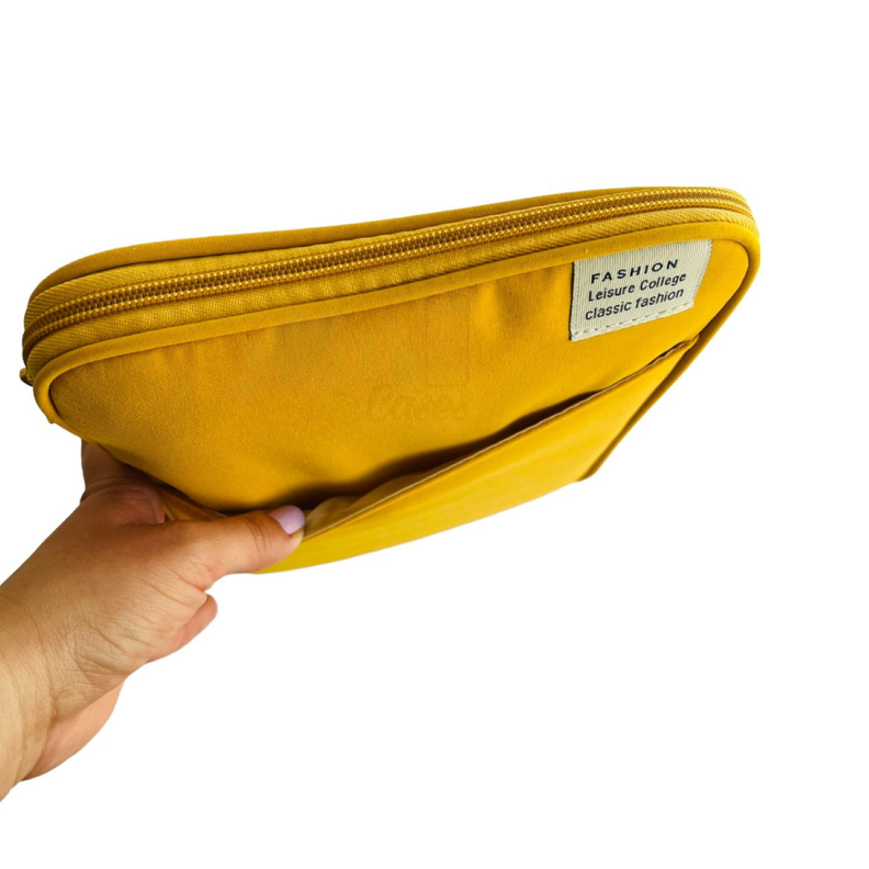 Funda Bolso Multifuncional Para Tablet iPad 11 Pulgadas Amarillo-2