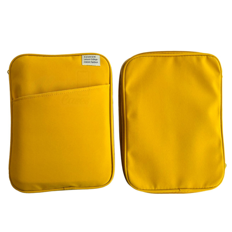 Funda Bolso Multifuncional Para Tablet iPad 11 Pulgadas Amarillo-6