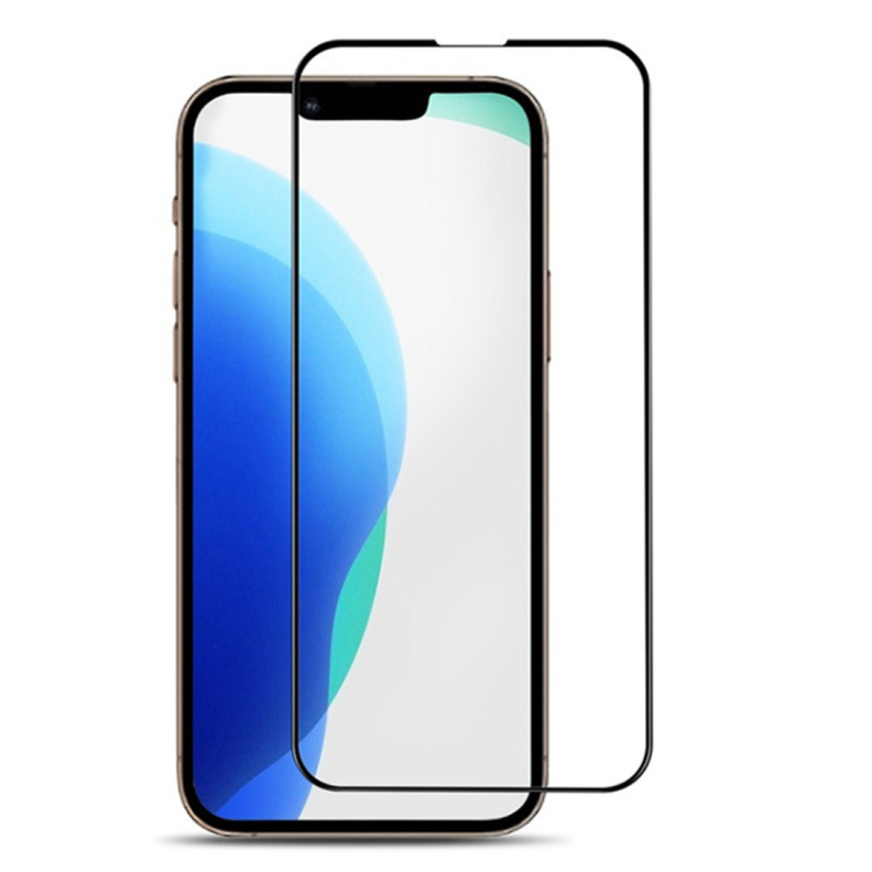 Mica Lámina Vidrio Templado Completa Para iPhone 15 Pro Max-0