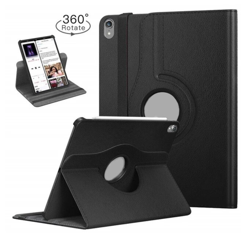 Carcasa Funda Giratoria Para Tablet Lenovo M9 Tb310 Negro-2