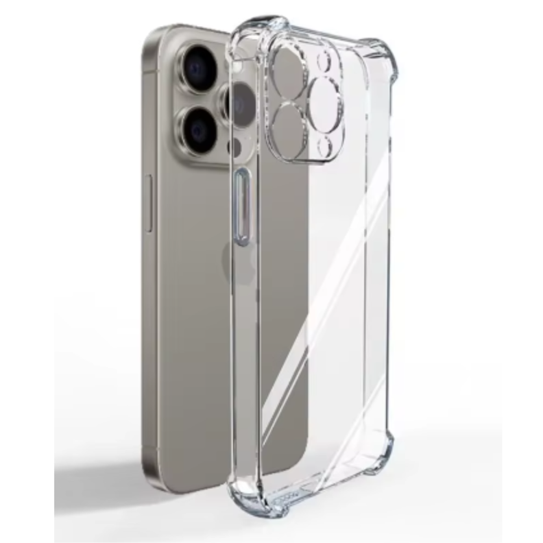 Carcasa Funda Transparente Reforzada Para iPhone 16 Pro Max-0