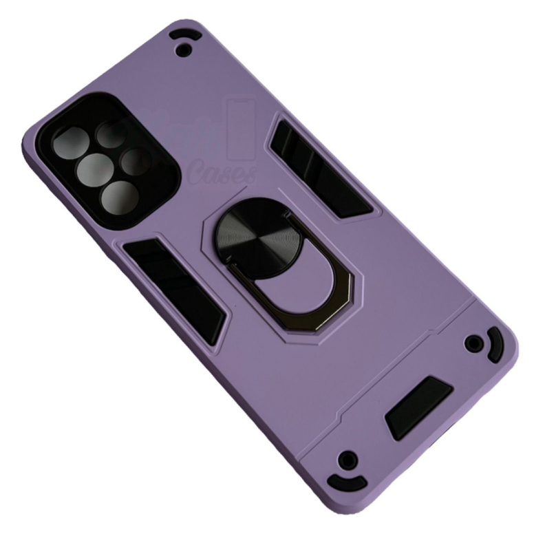Carcasa Para Samsung A73 5g Anti Golpes Anillo Lila-0