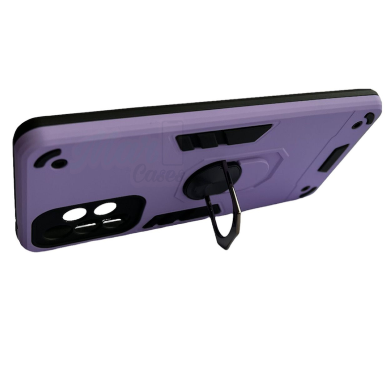 Carcasa Para Samsung A73 5g Anti Golpes Anillo Lila-2