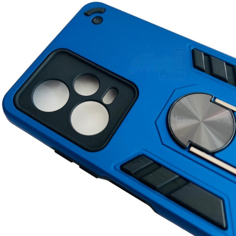 Carcasa Para Xiaomi Redmi Note 12 Pro/ Pro+ Antigolpes Anillo Azul Rey-2
