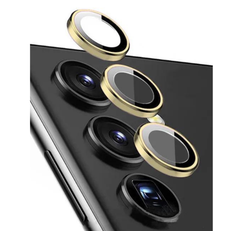 Protector De Lentes Para Cámara Samsung A54 5g Dorado-0