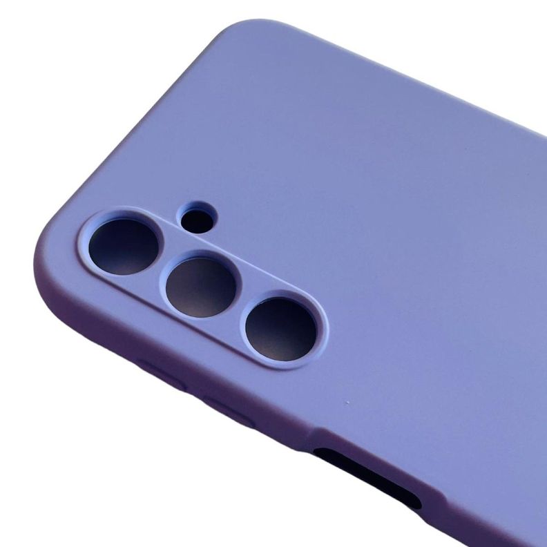 Carcasa Funda Para Samsung A24 Silicona Lila-1