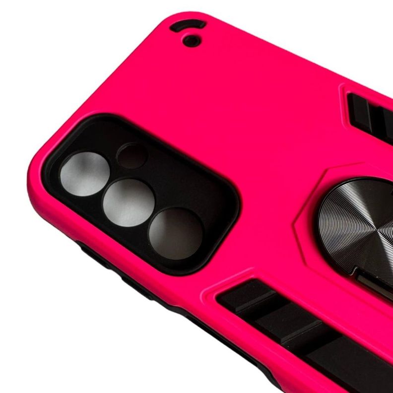 Carcasa Para Samsung A24 Anti Golpes Anillo Fucsia-1