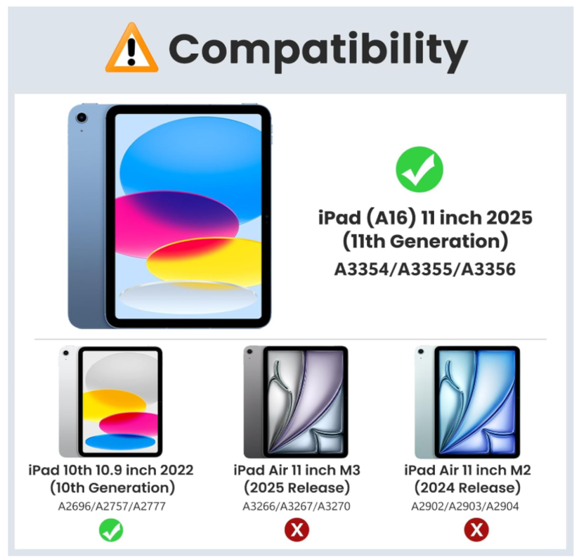 Carcasa Smart Cover Clear Para iPad 10ma Gene 10.9 Azul Claro-4