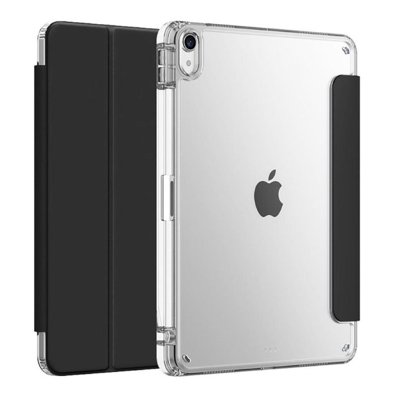 Carcasa Funda Smart Cover Clear Para iPad 10ma Gene 10.9 Negro-0