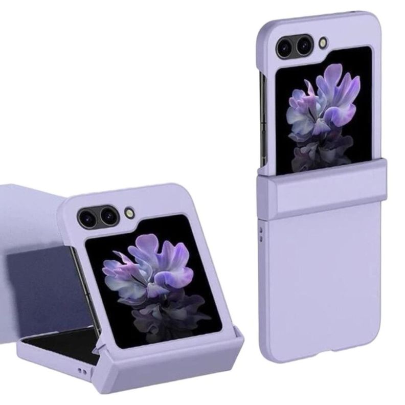 Carcasa Plegable Para Samsung Galaxy Z Flip 5 Lila Bisagra-1