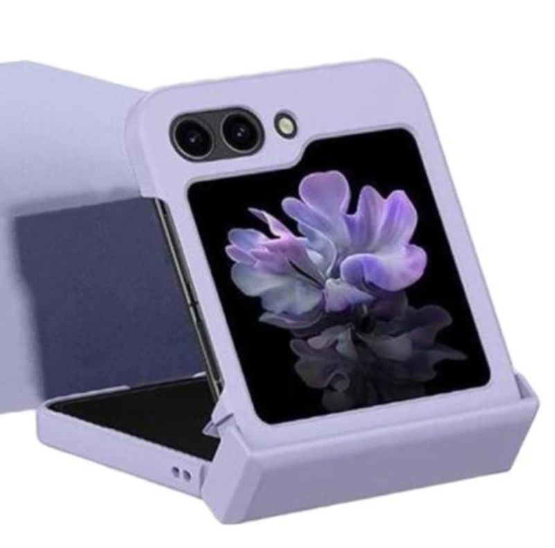 Carcasa Plegable Para Samsung Galaxy Z Flip 5 Lila Bisagra-2