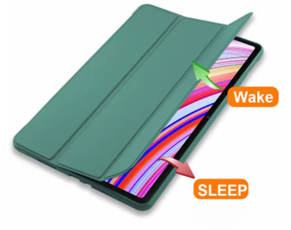 Funda Carcasa Smart Cover Para Tablet Honor Pad X8a 11 Verde-2