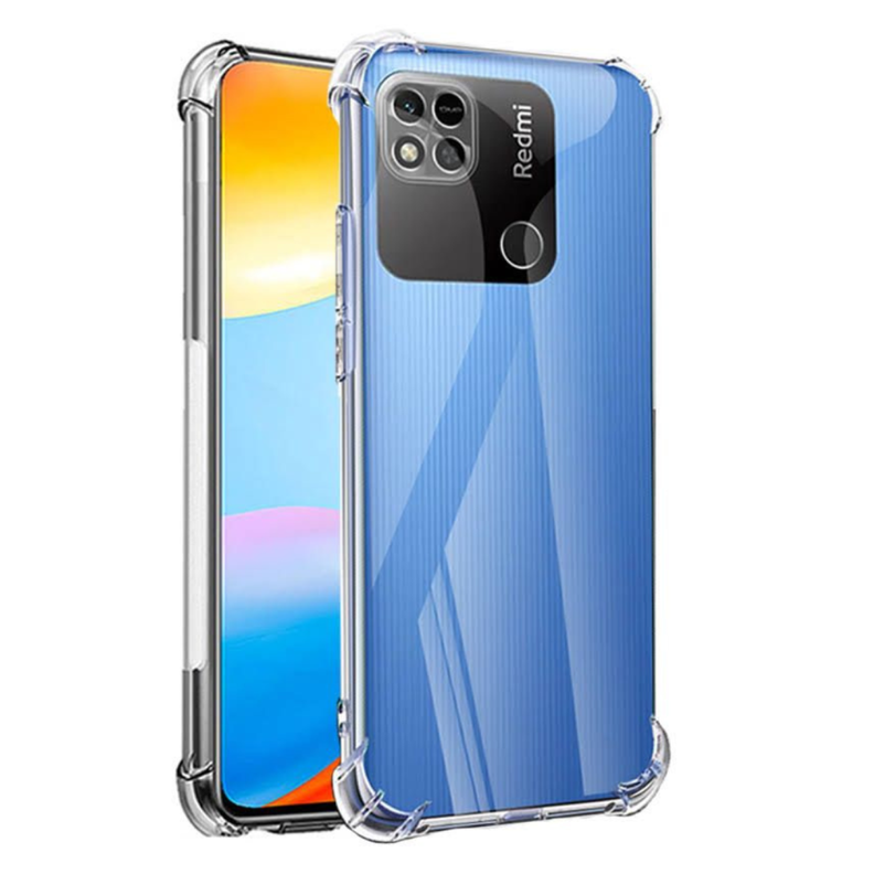 Carcasa Para Xiaomi Redmi 10c Transparente Reforzada-0