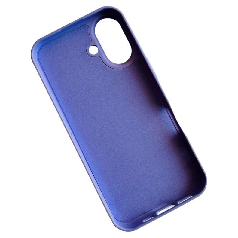 Carcasa Funda Para iPhone 16 Silicona Color Violeta-3