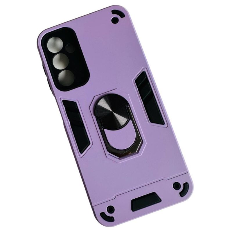 Carcasa Para Samsung A14 5g Anti Golpes Anillo Lila-0