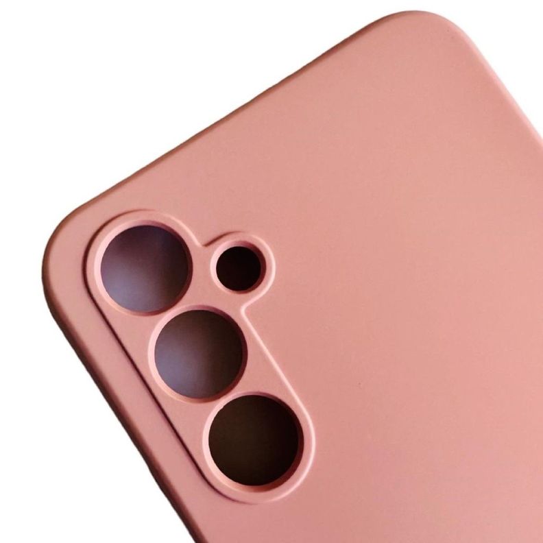 Carcasa Para Samsung A34 5g Silicona Palo Rosa-1