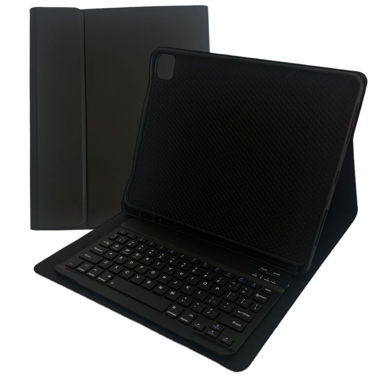 Funda Con Teclado Negro Para iPad Air 13 M3 2025 Con Ranura-1