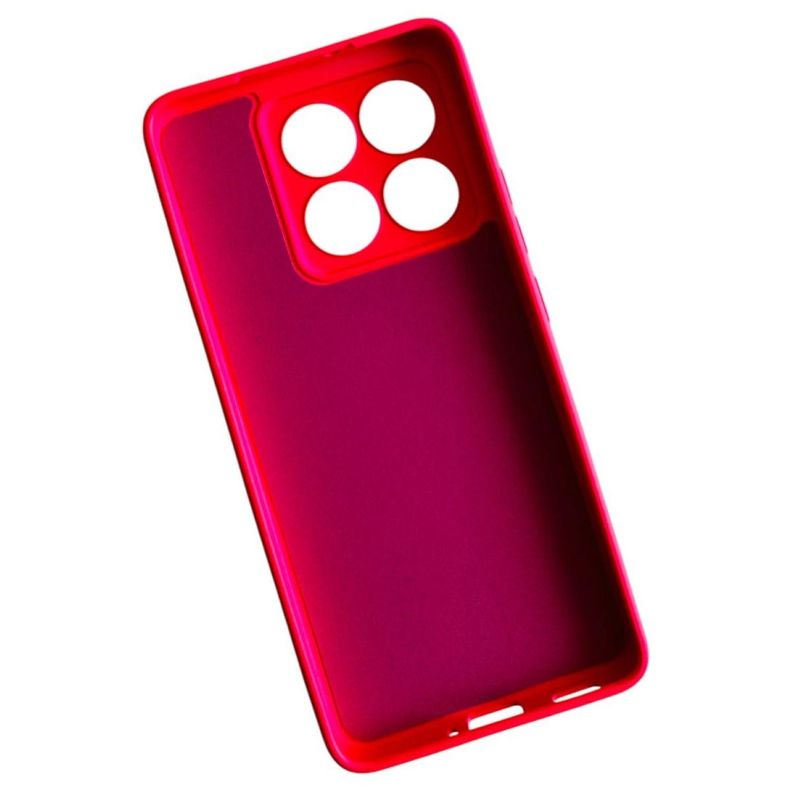 Carcasa Funda Para Xiaomi 14T 5g Silicona Fucsia-1