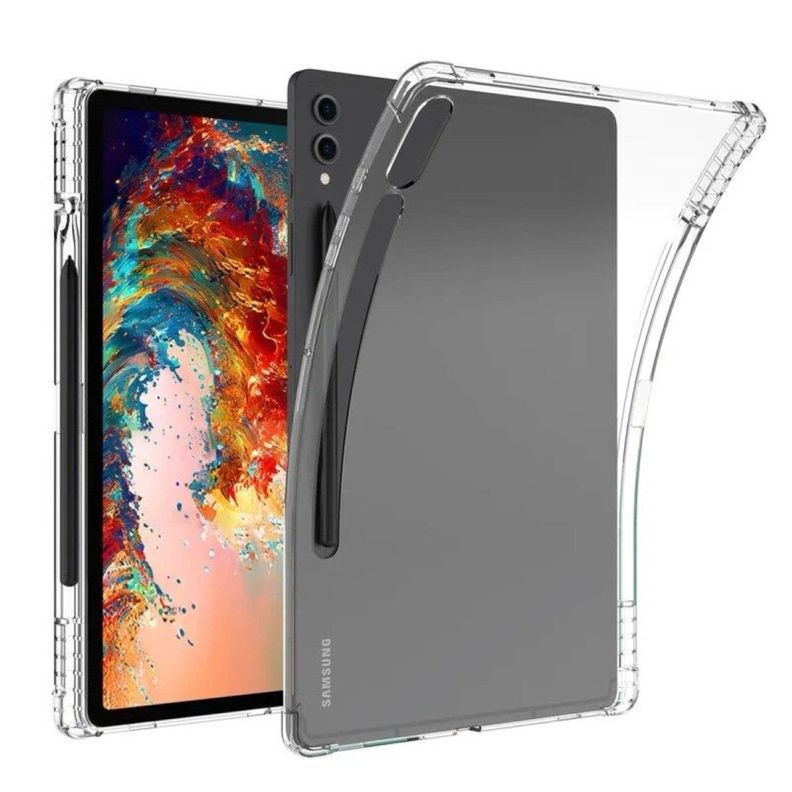 Carcasa Transparente Para Samsung Tab S10 Fe 10.9 Ranura-0