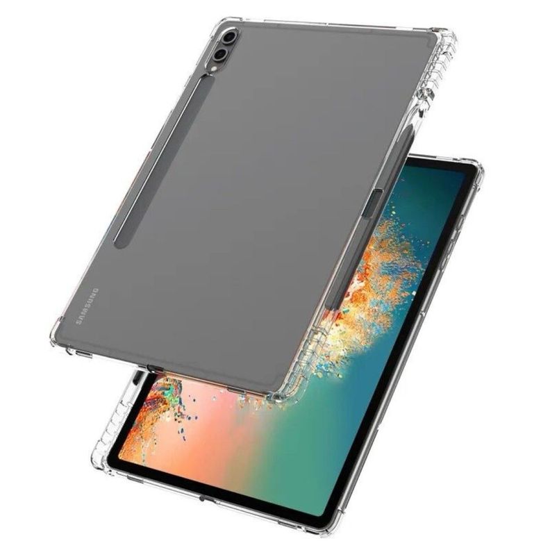 Carcasa Transparente Para Samsung Tab S10 Fe 10.9 Ranura-1