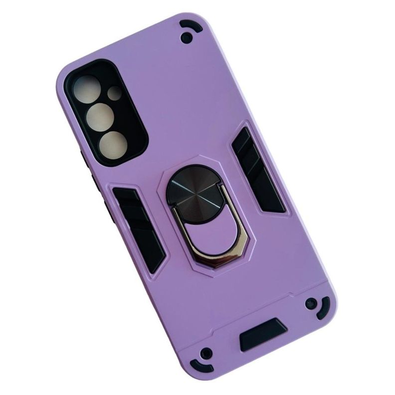 Carcasa Para Samsung A34 5g Anti Golpes Anillo Lila-0