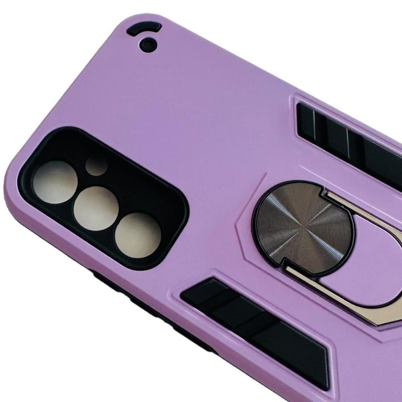 Carcasa Para Samsung A34 5g Anti Golpes Anillo Lila-1