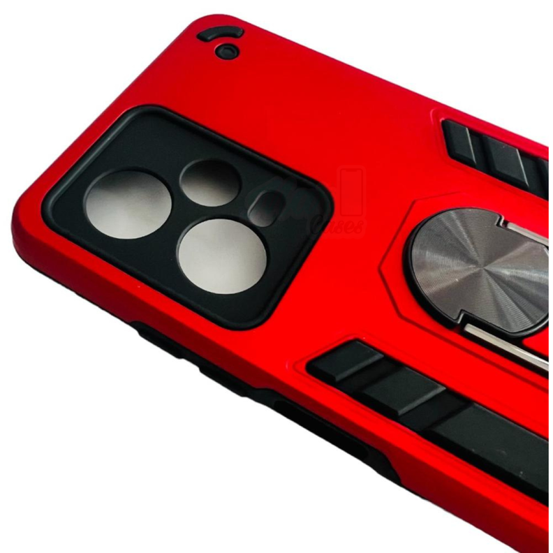 Carcasa Para Xiaomi Redmi Note 12 Pro/ Pro+ Anti Golpes Anillo Rojo-2
