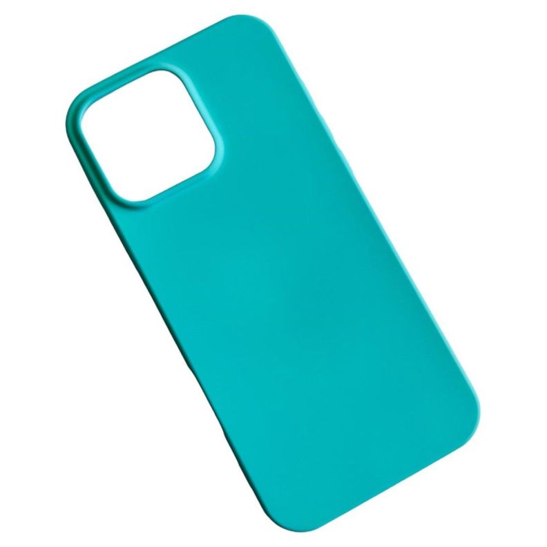 Carcasa Funda Para iPhone 16 Pro Max Silicona Turquesa-0