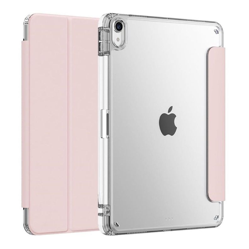 Carcasa Funda Smart Cover Clear Para iPad 10ma Gene 10.9 Rosado-0