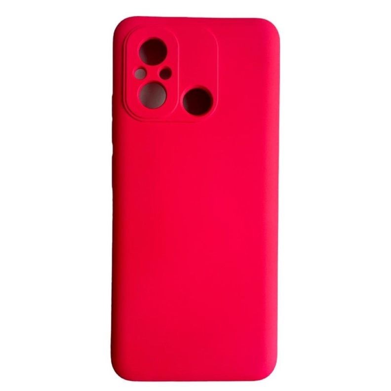 Carcasa Funda Para Xiaomi Redmi 12c Silicona Color Fucsia-0