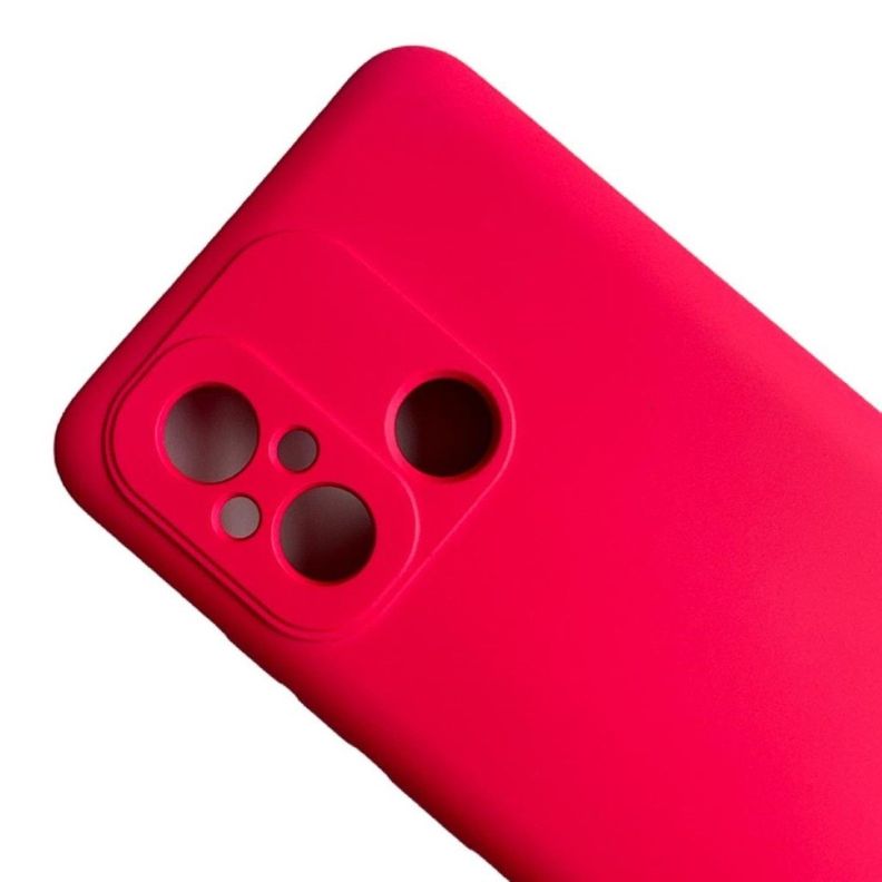 Carcasa Funda Para Xiaomi Redmi 12c Silicona Color Fucsia-2