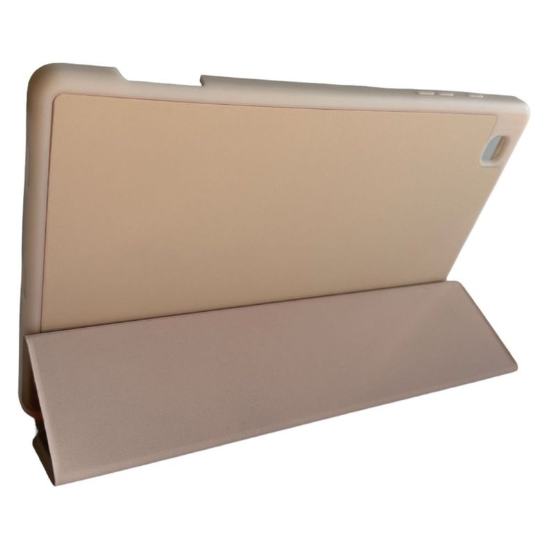 Funda Smart Cover Para Tablet Samsung S6 Lite Con Ranura Rose Gold-1