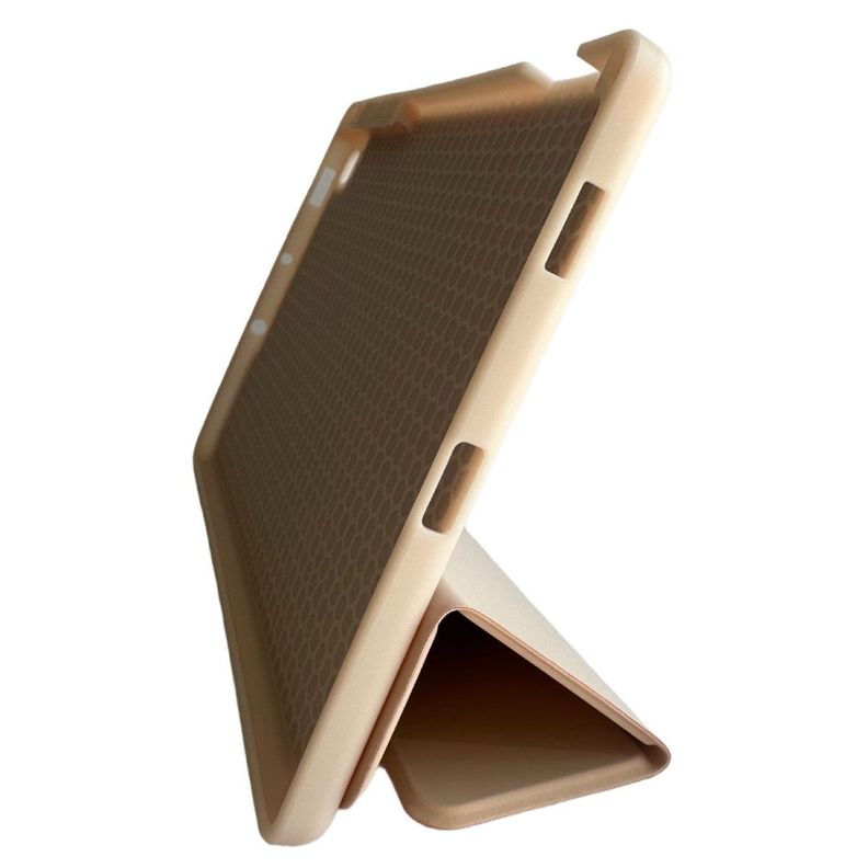 Funda Smart Cover Para Tablet Samsung S6 Lite Con Ranura Rose Gold-2