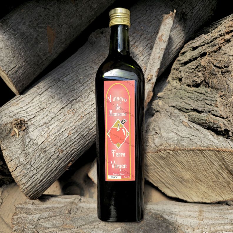 Vinagre de Manzana Terra Virgen 1 Litro-3