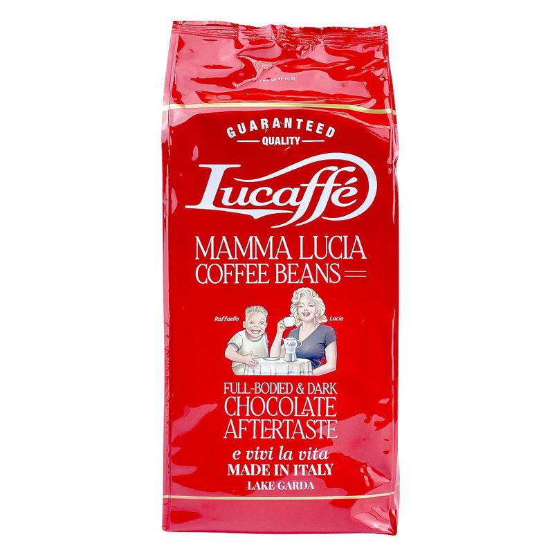 Lucaffé Mamma Lucia 1 kg Café en Grano-0