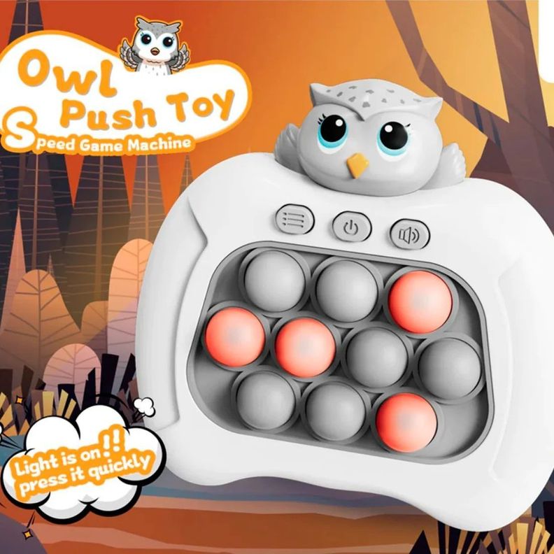 Fidget Pop It Electrónico de Búho-4
