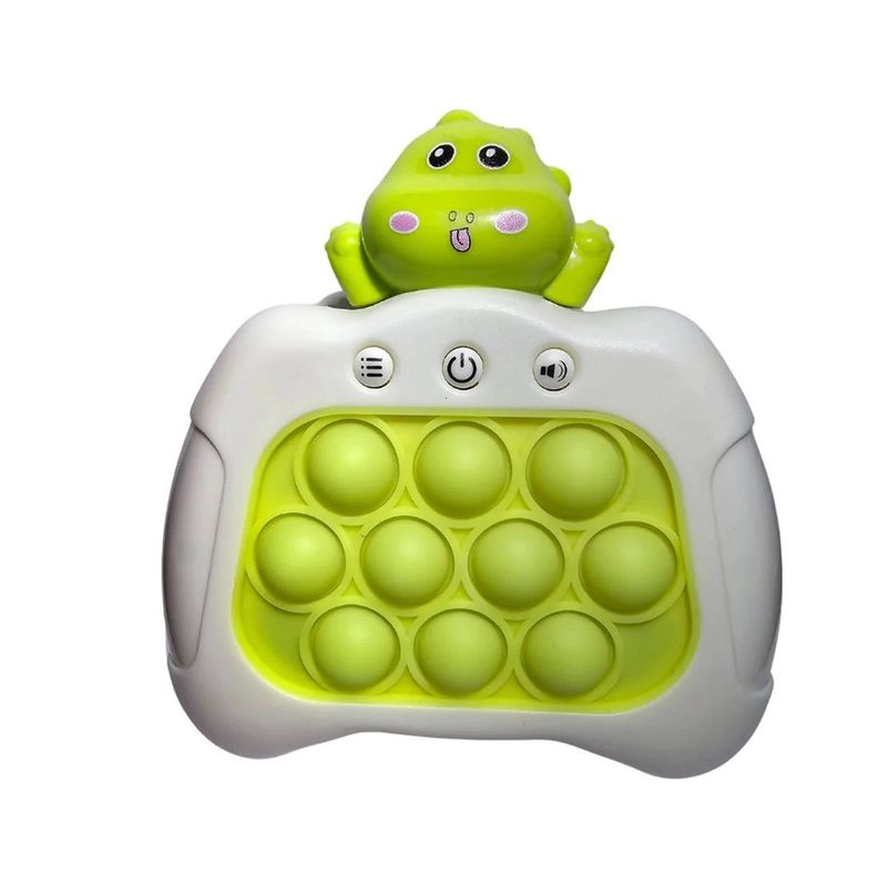 Fidget Pop It Electronico de Dinosaurio Verde-0