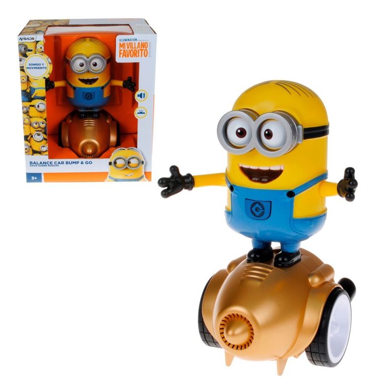 Balance Car Bump&Go Dave Con Sonidos Minions-0