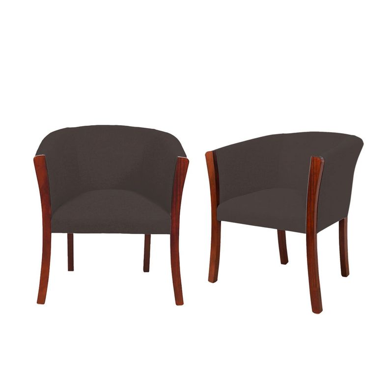 Living Kabul 311 Sofa y Sillones tipo Sitial Color Cafe-1