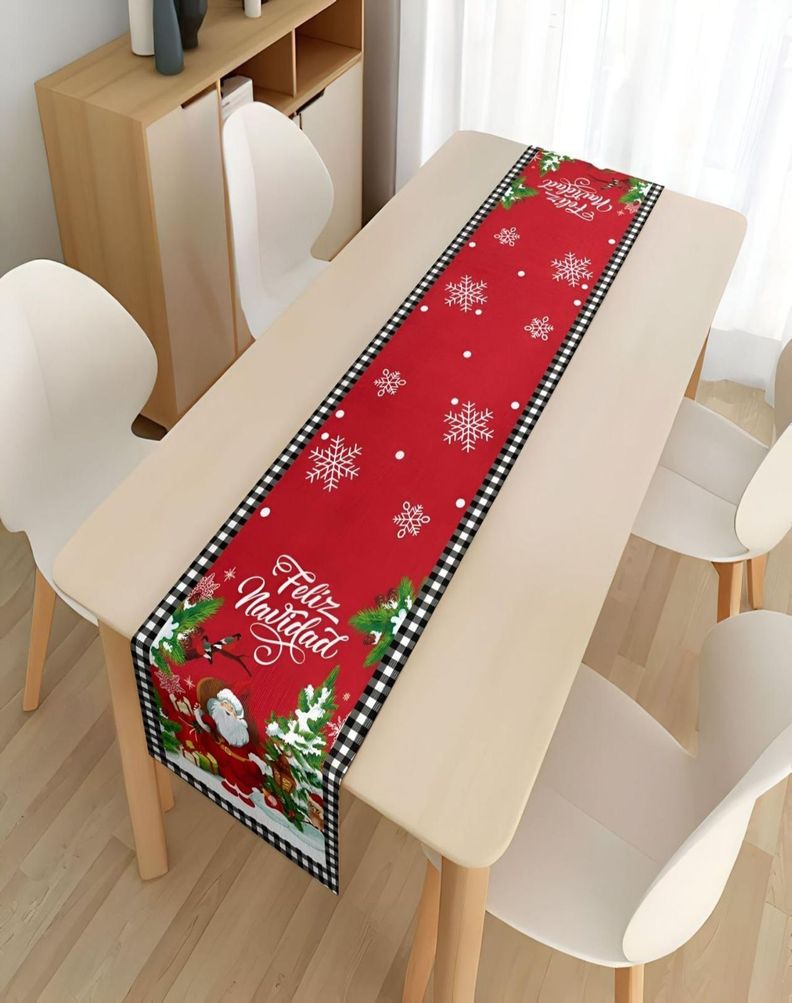 Camino de mesa diseño navidad 33x180cm 26n3-2