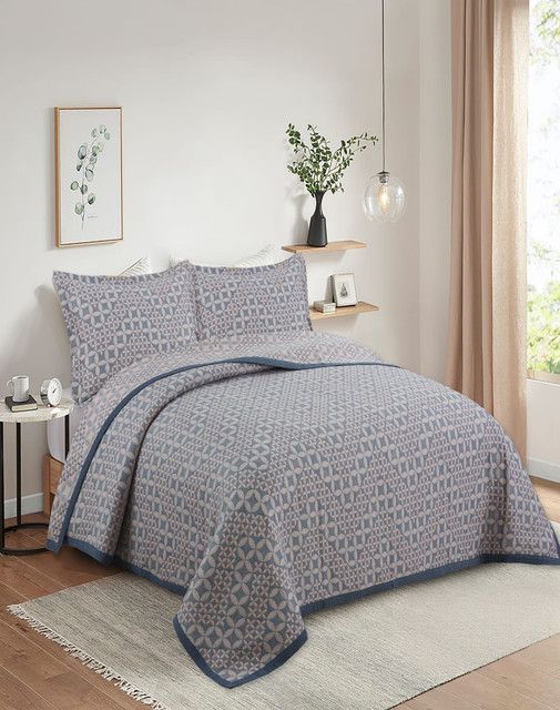 CUBRECAMA ALGODÓN QUILT EXTRA SUAVE Cod.3-2