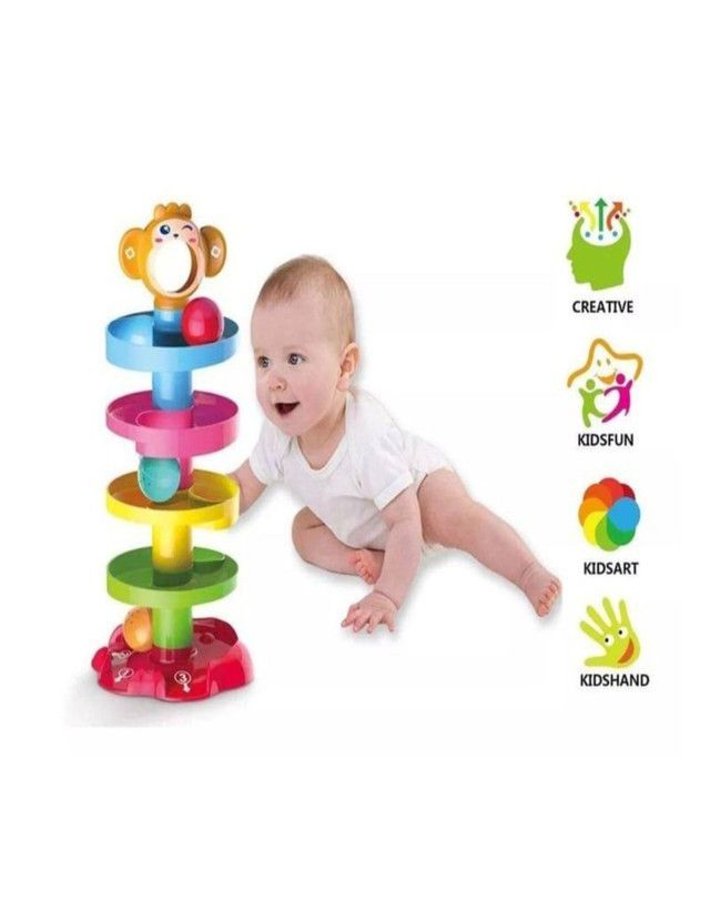 Pelotas Juguete Roll Ball NIÑOS BEBES-0