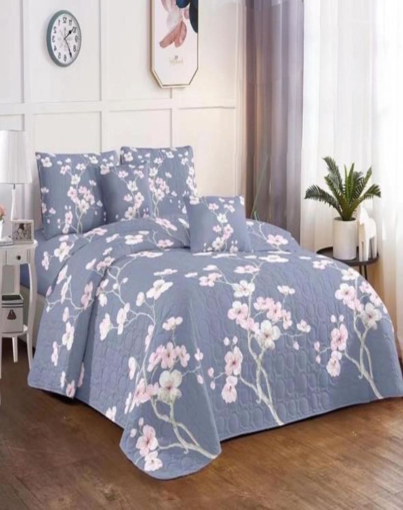 Cubrecama Quilt 2 Plazas+2 Fundas Verano Fresco 13n68-2