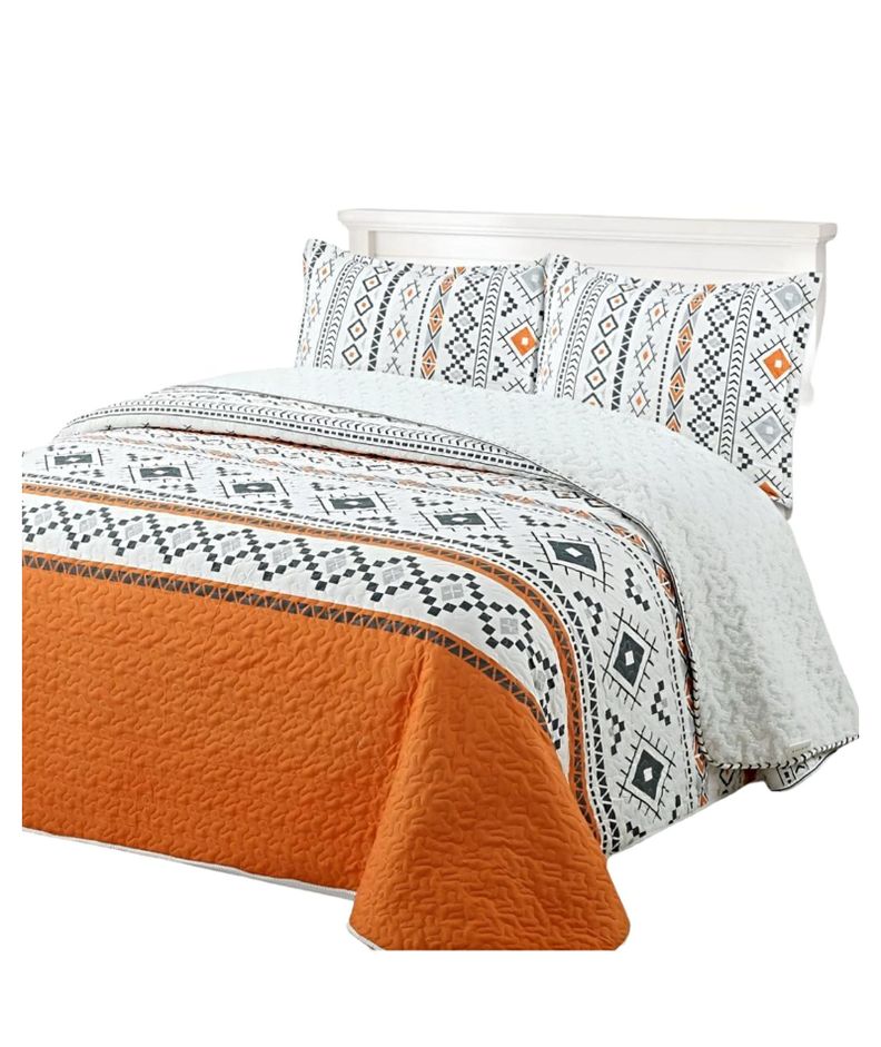CUBRECAMA QUILT SHERPA OTOÑO INVIERNO 2 PLAZAS C33-1