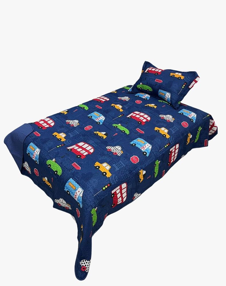 Cubrecama Quilt Ligero Primavera Verano de Niño Plaza y media NT06-0