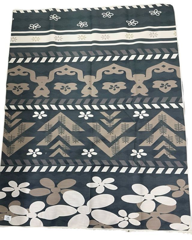 ALFOMBRA DE LINO 160 X 200 ELEGANTES CON FLECOS A01-2