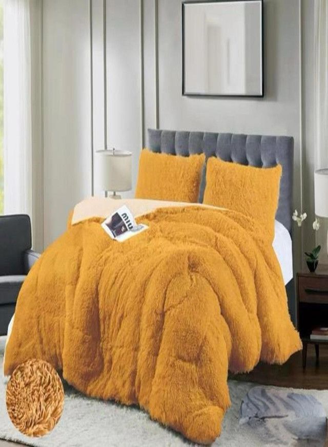 CUBRECAMA PELUDO DE INVIERNO 2 PLAZA * 9-2